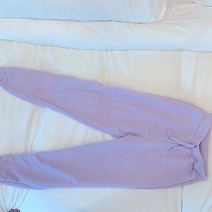 Lilac sweatpants, PrettyLittleThing, size 4
